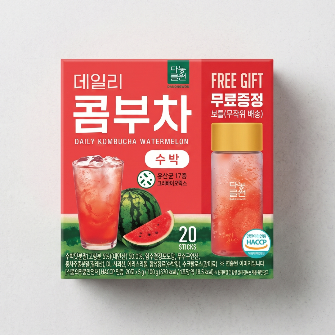 다농원 데일리 콤부차 수박 20P(DNW DAILY KOMBUCHA WATERMELON 20P)