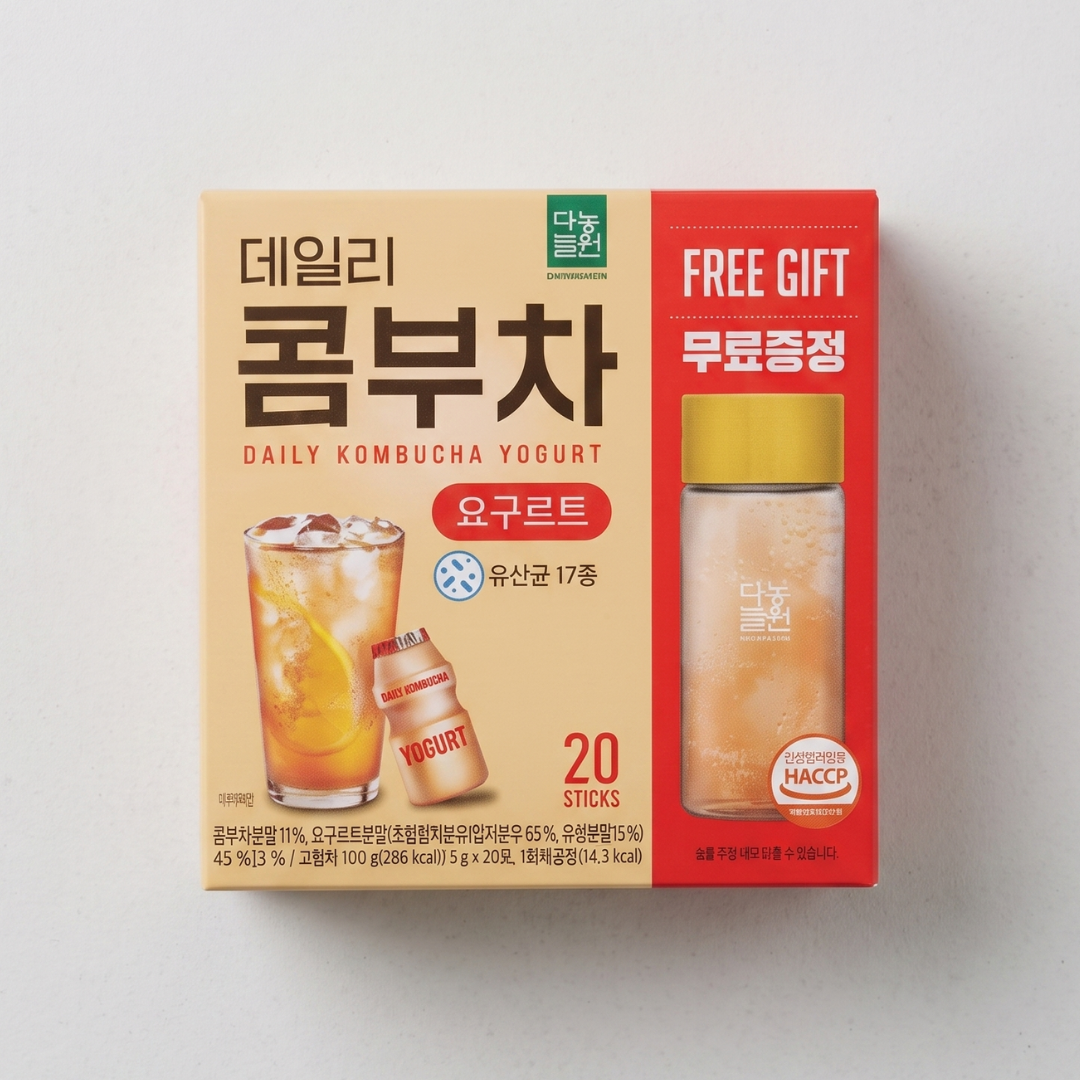 다농원 데일리 콤부차 요구르트 20P(DNW DAILY KOMBUCHA YOGURT 20P)