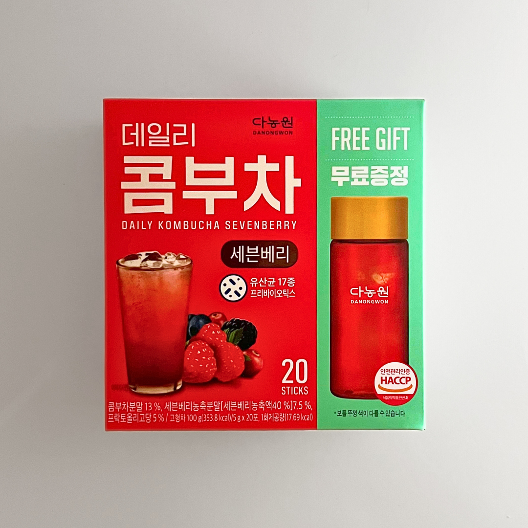다농원 데일리 콤부차 세븐베리 20P(DNW 每日康普茶 7 浆果 20P)