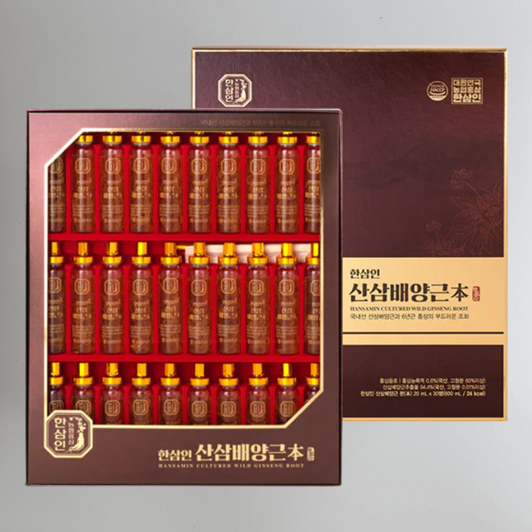 한삼인 산삼배양근 본 20ml*30(HSI 野山参安瓶 20ml*30)