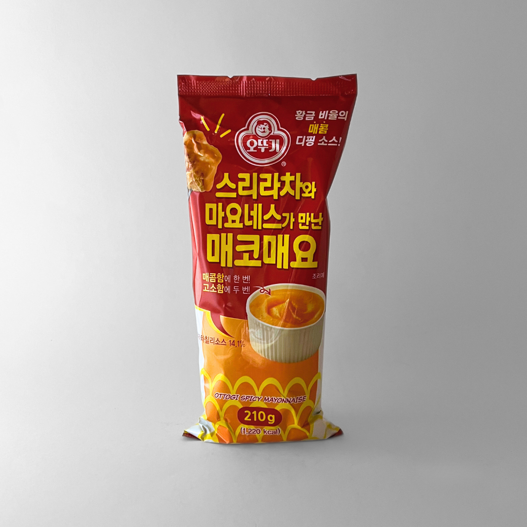 오뚜기 스리라차와 마요네스і 만난 매코매요 210G(OTG 辣味蛋黄酱 210G)