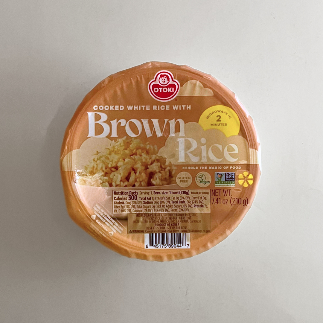 오뚜기 맛있는밥 발아현미 수출 210G(OTG 蒸糙米 EX 210G)