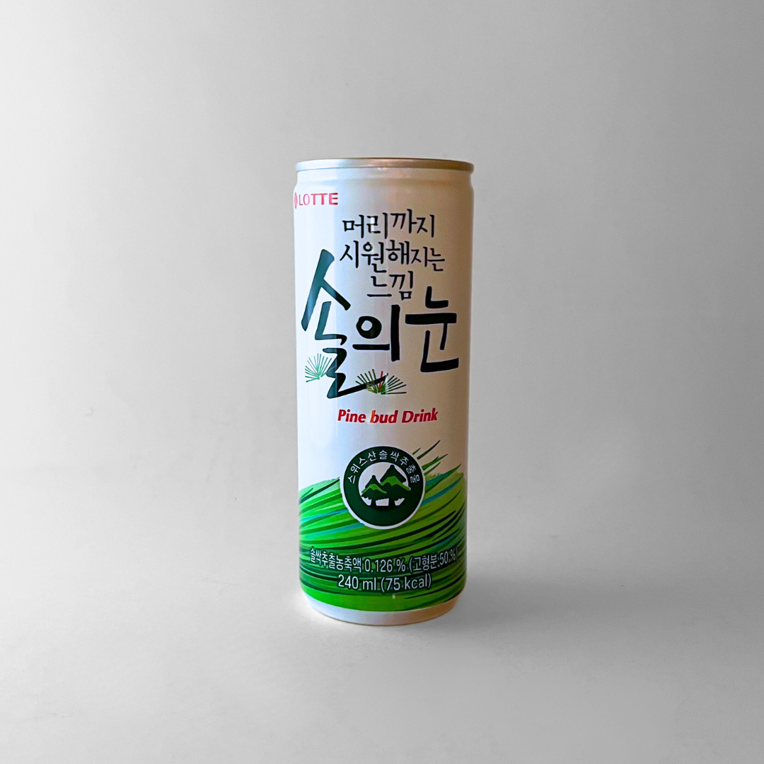 롯데 솔의눈 240ml(LT 松芽饮料 240ml)