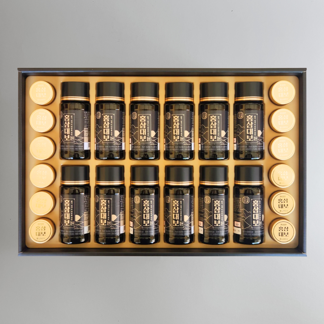 한삼인 홍삼대보 2호(12개+환12개)(HSI韩国红参皇家套装2号)