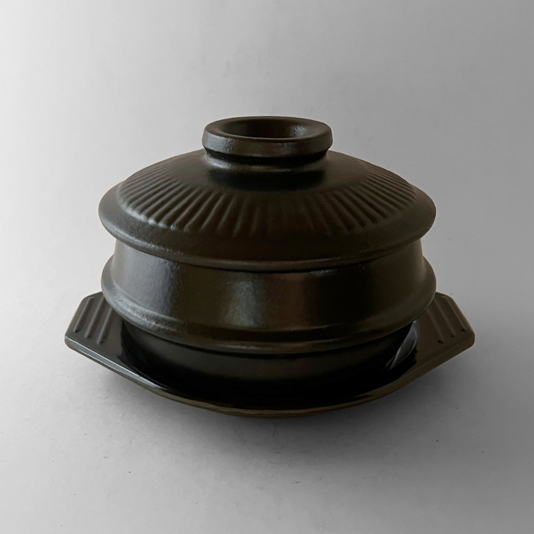 뚝배기 2호(뚜껑있음)(Clay Pot No.2(With Lid))