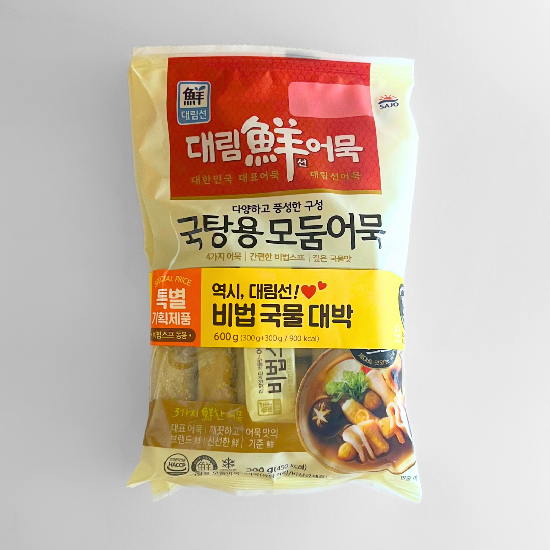 대림 국탕용 모둠어묵기획 300G*2(DL Fish Cake Mix 300G*2)