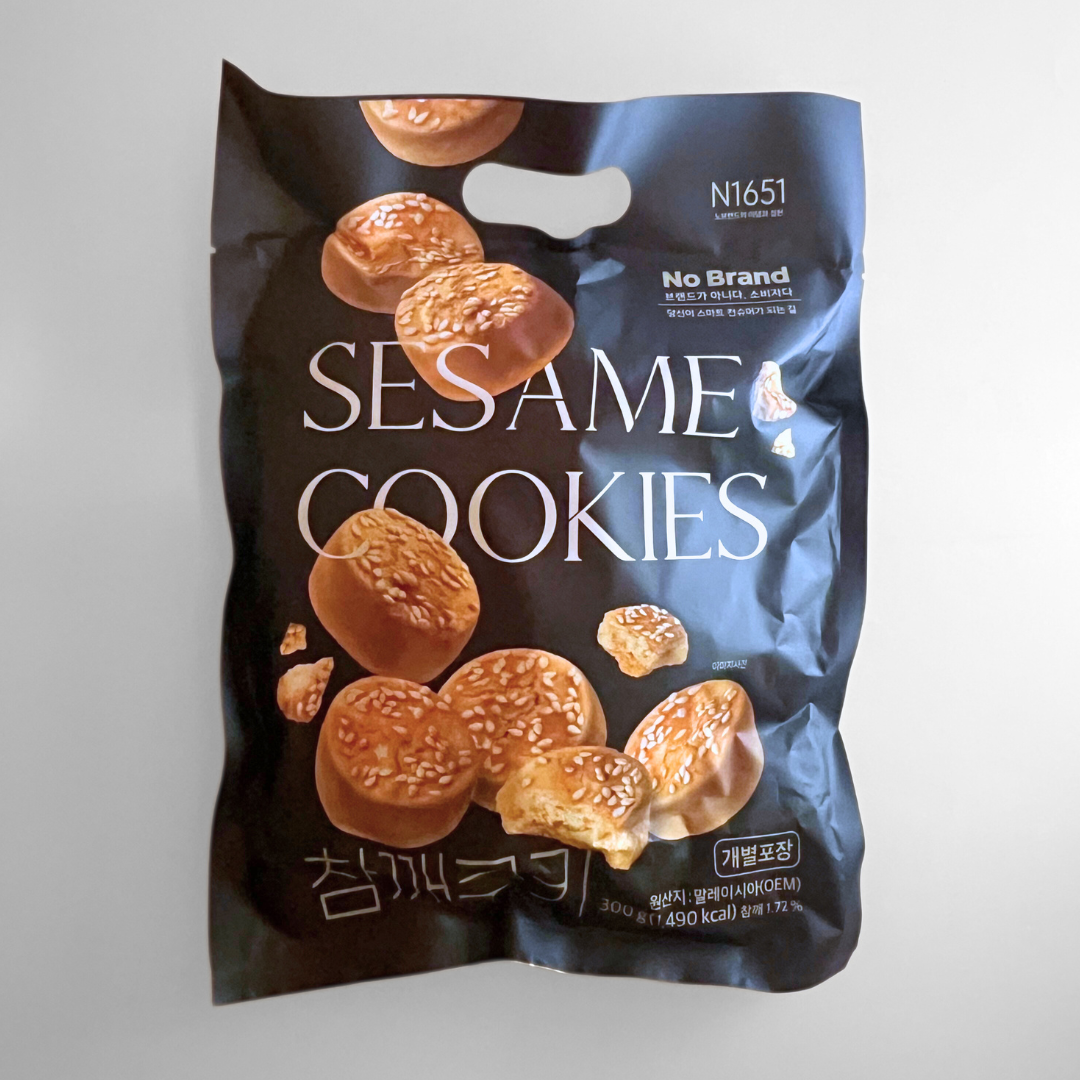 カツキング、ヨミ、UKパンク、ジャッキー×3 まとめ売り 노브랜드 참깨쿠키 300G(NB SESAME COOKIES) – HanGaWee