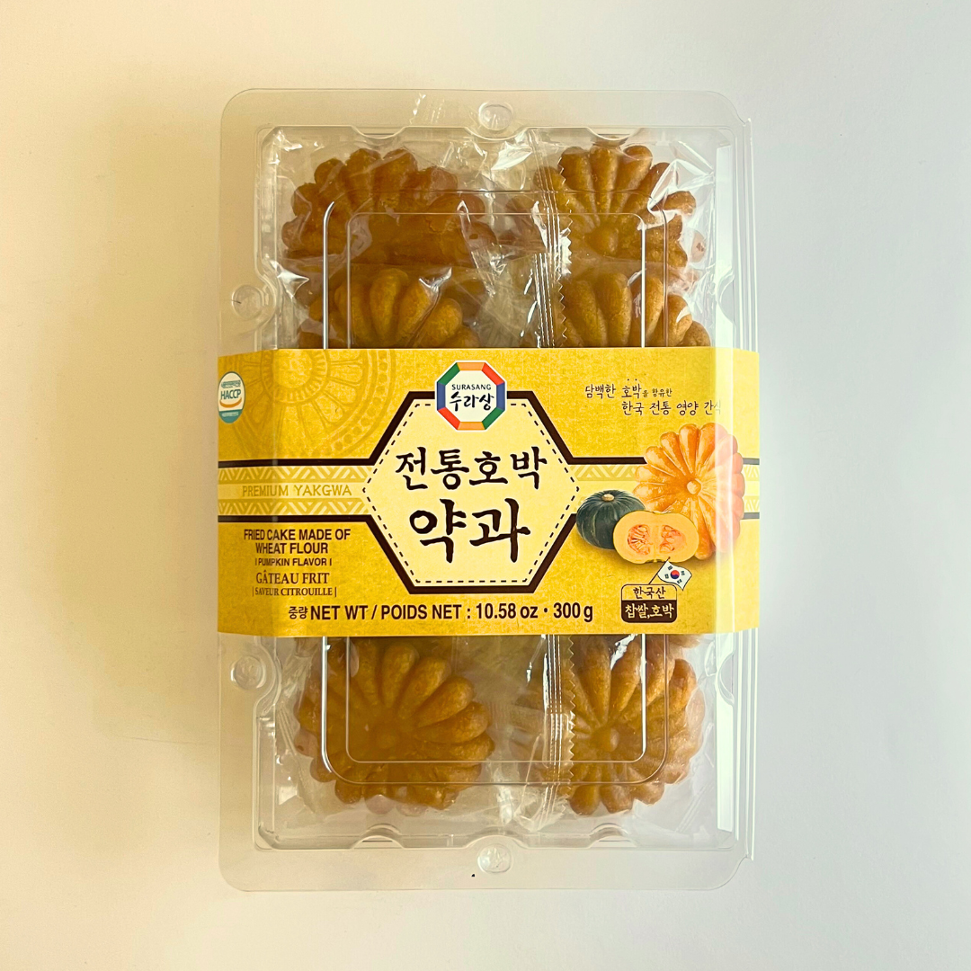수라상 전통호박약과 300G(SURA KOREAN PUMPKIN YAKGWA 300G)