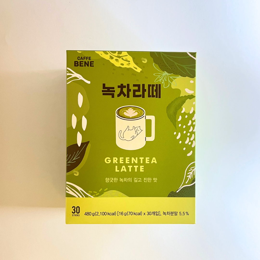 카페베네 녹차라떼 스틱 30T(CB 绿茶拿铁棒 30T)