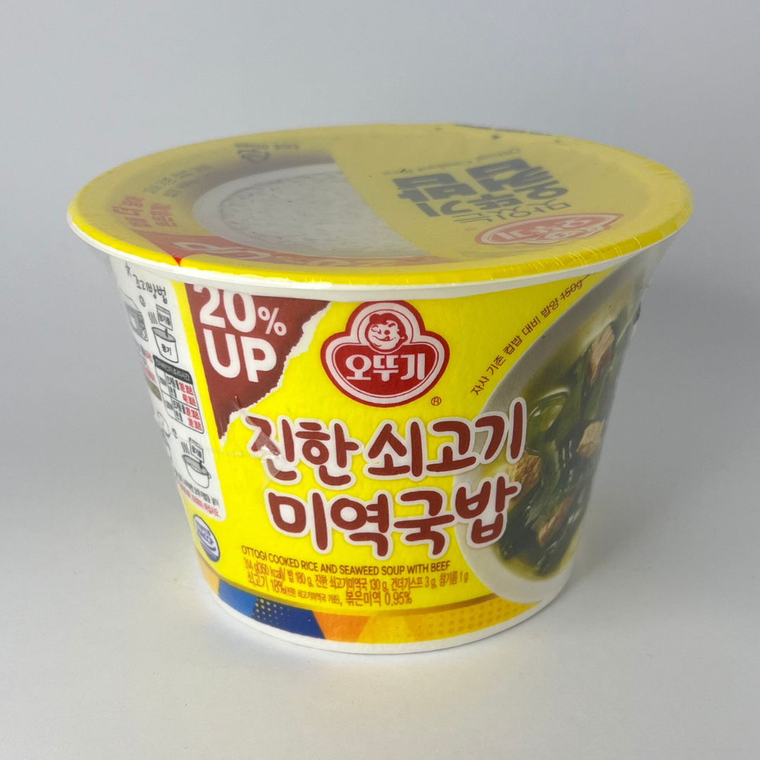 오뚜기 컵밥 쇠고기미역국밥 314g(OTG 米饭海苔牛肉汤 314g)