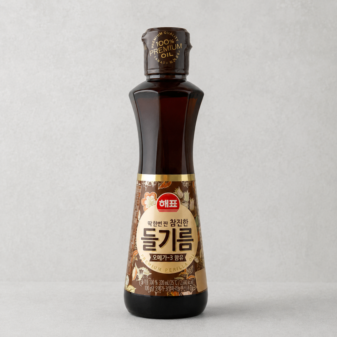 해표 진한 들기름 320ml(HP 紫苏油 320ml)