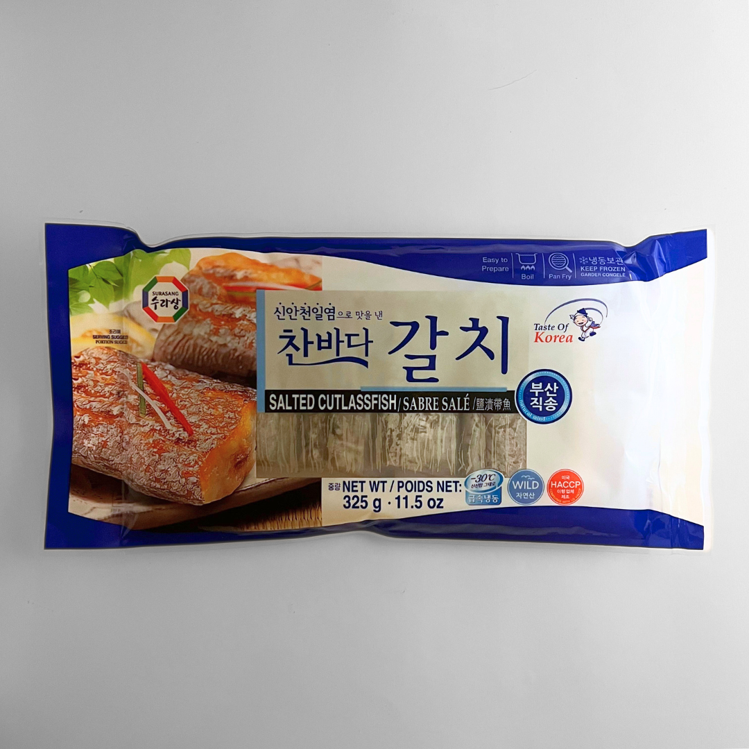 수라상 찬바다 갈치 325G(SRS 盐渍墨鱼 325G)