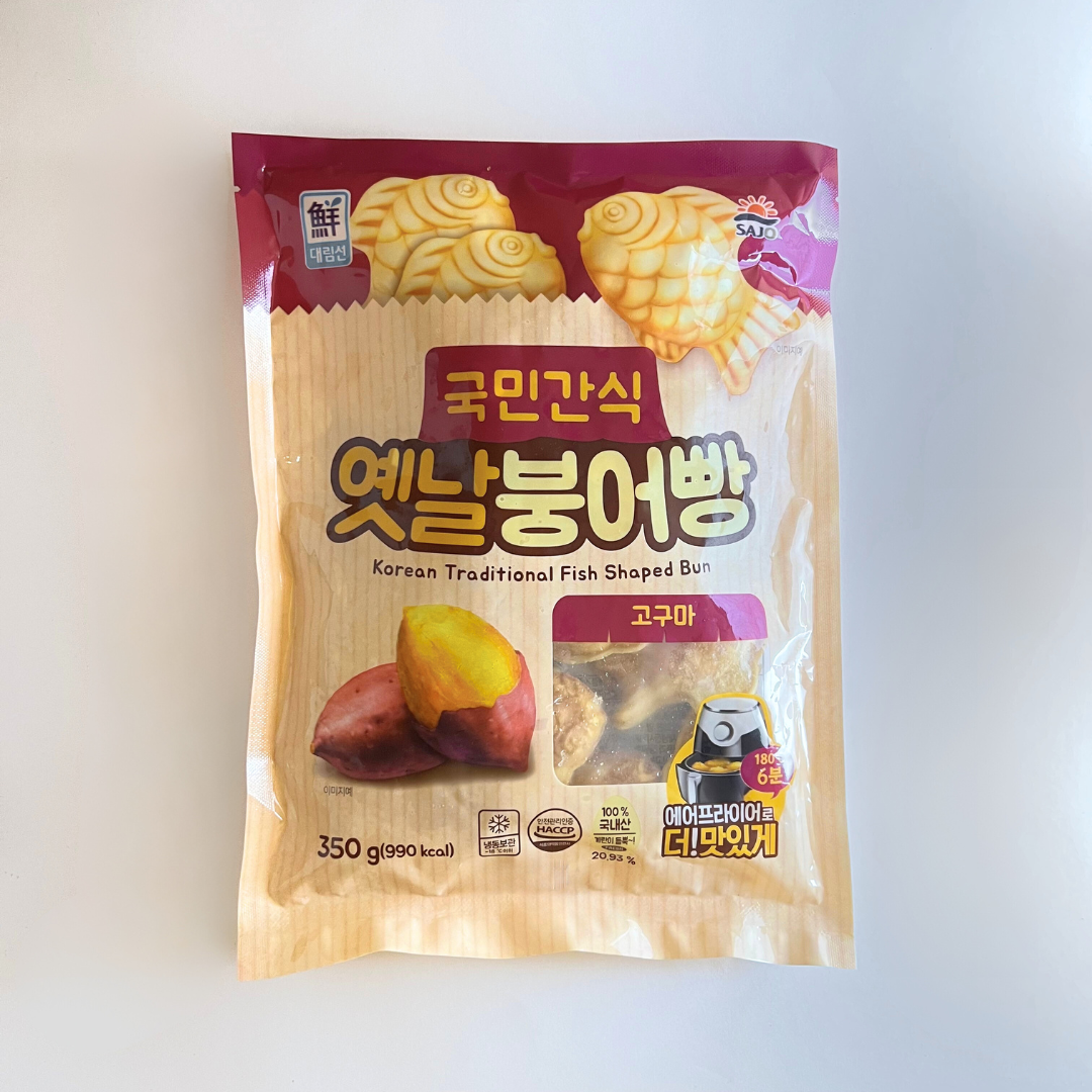 대림 붕어빵 고구마 350G(DL鱼形蛋糕红薯350G)