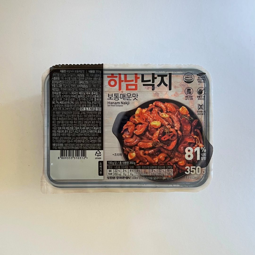 하남 낙지 보통매운맛 350G(HN 炒小章鱼 淡味 350G)