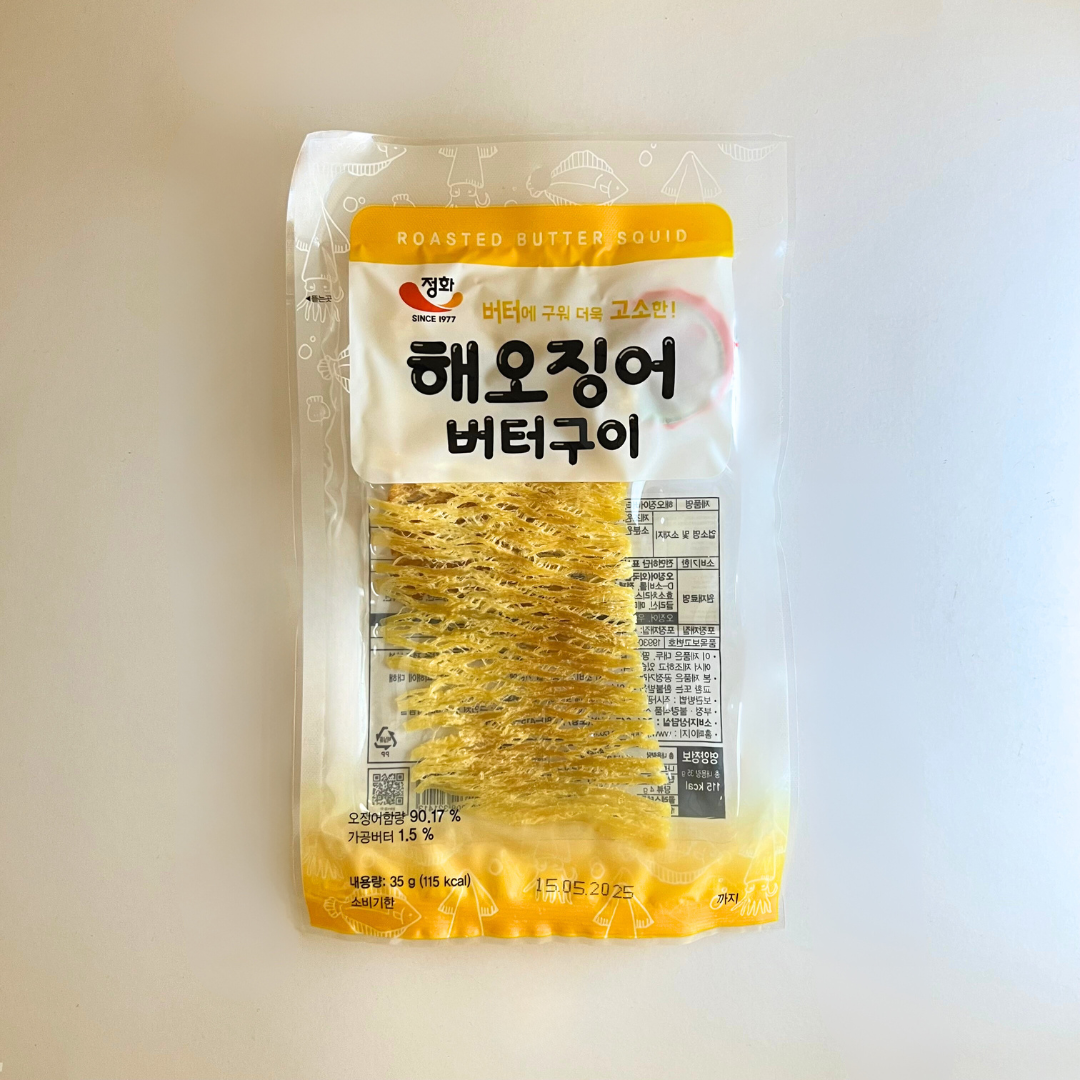정화 해오징어 버터구 Been 35g(JH Hae 鱿鱼干 35g)