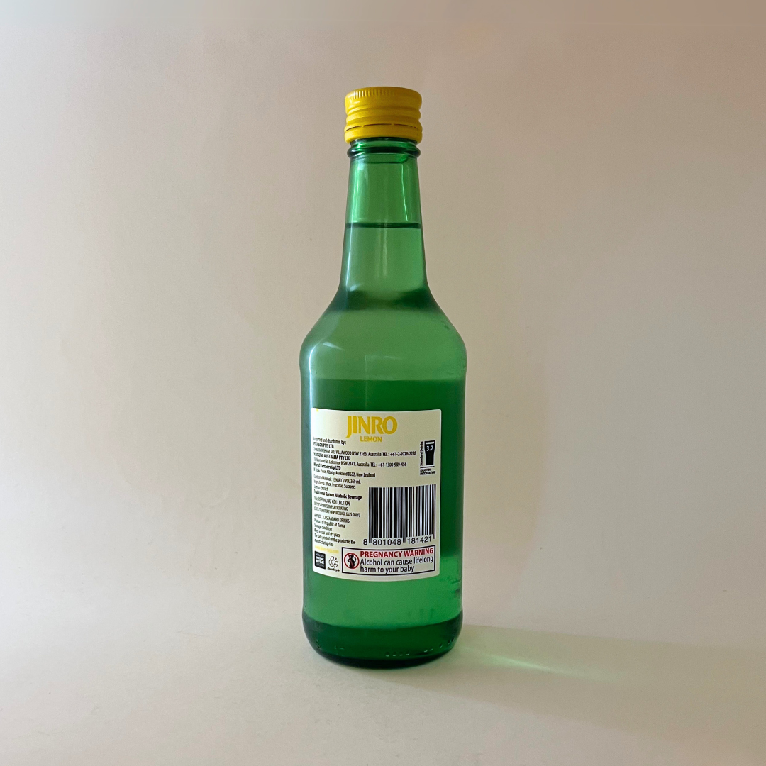 진로 참이슬 레몬 360ml(JR Chamisul Lemon Soju 360ml)