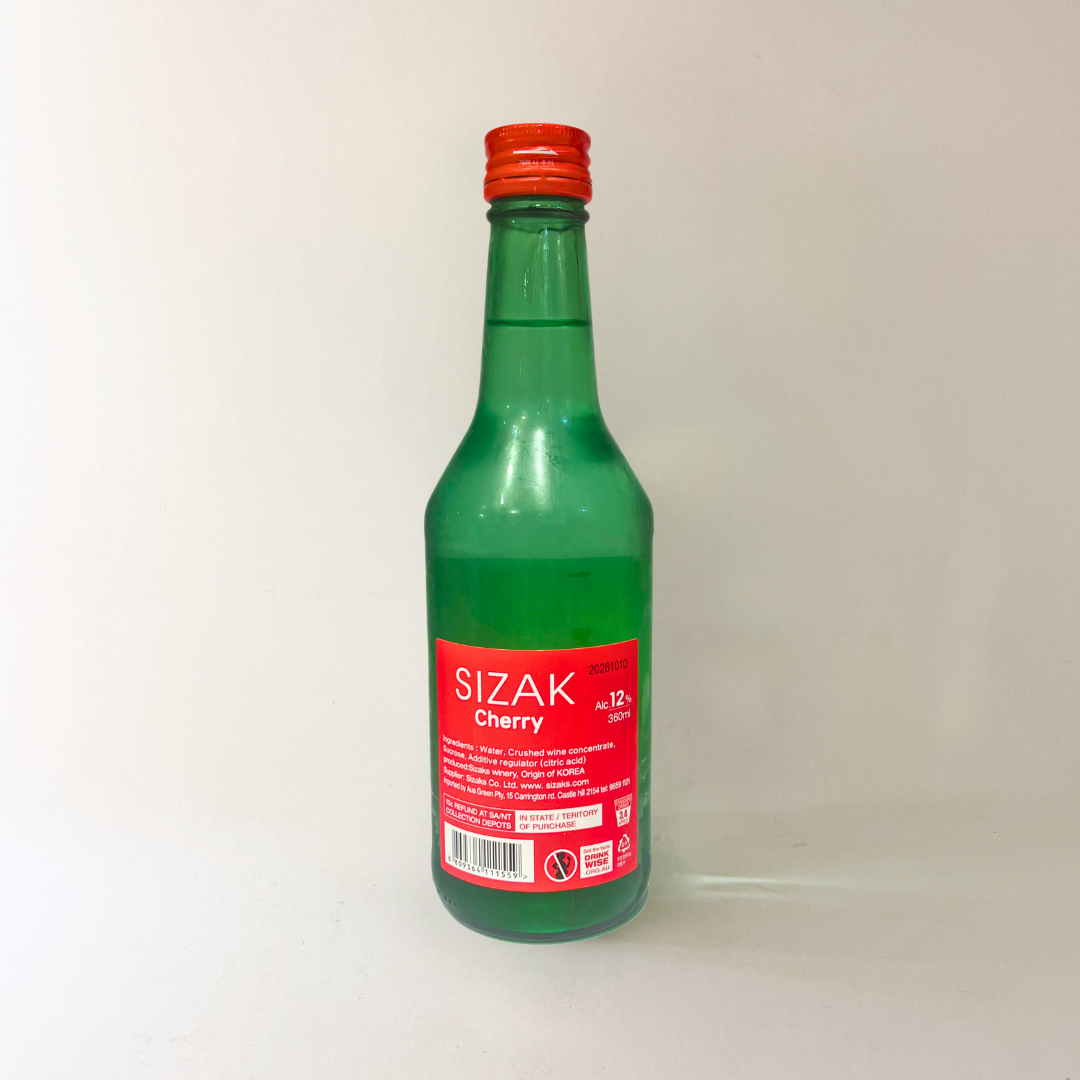 시작 소주 체리 360ml(Sizak Soju Cherry)