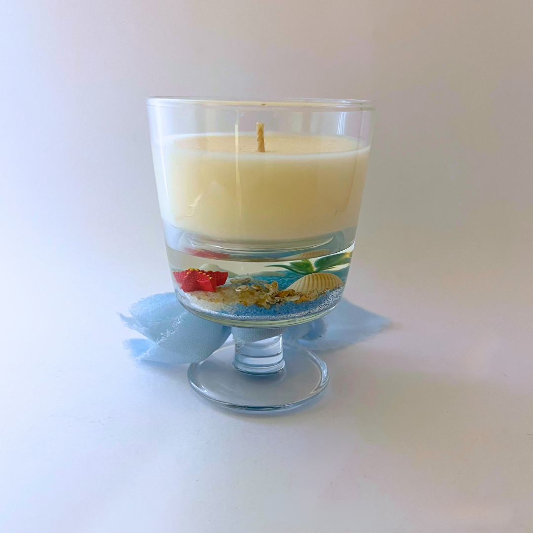 수피아 향초컵 - 오션 $39(苏菲亚蜡烛杯 - 海洋 $39)