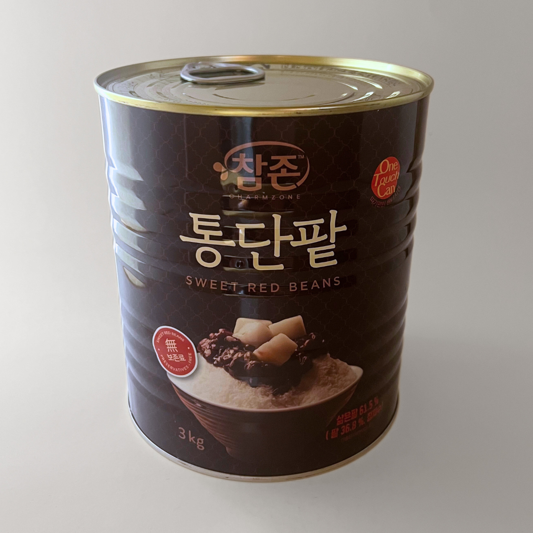 참존 팥 통조림 3KG(Charmjon 甜红豆罐头 3KG)