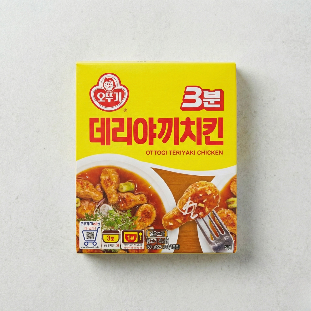 오뚜기 3분 데리야끼 치킨 150g(OTG 3分钟照烧鸡肉 150g)
