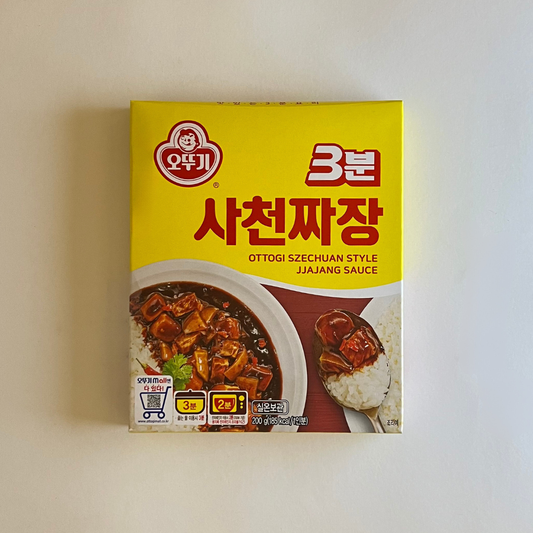 오뚜기 3분 사천짜장 200g(OTG 3min 辣豆酱炸酱 200g)