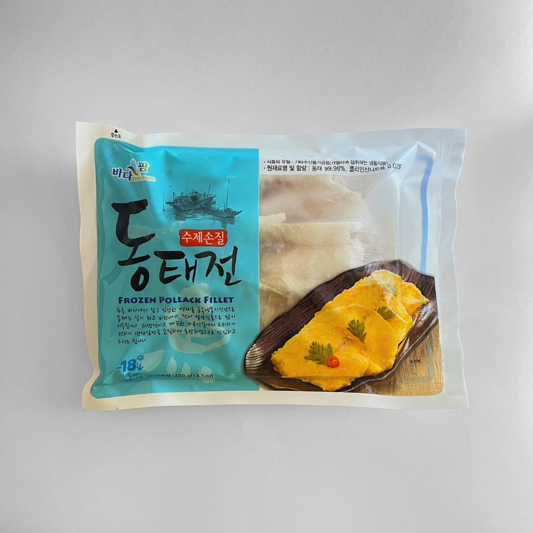 바다팜 동태전 400G(DF 明太鱼片 400G)