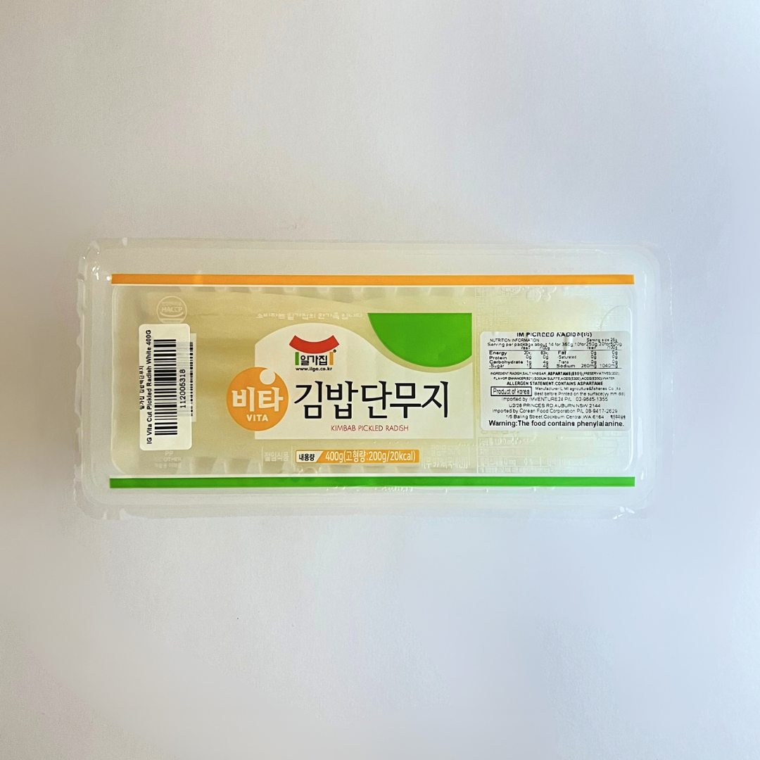 일і집 김밥백단무지 400G(IGJ维他切腌萝卜白400G)