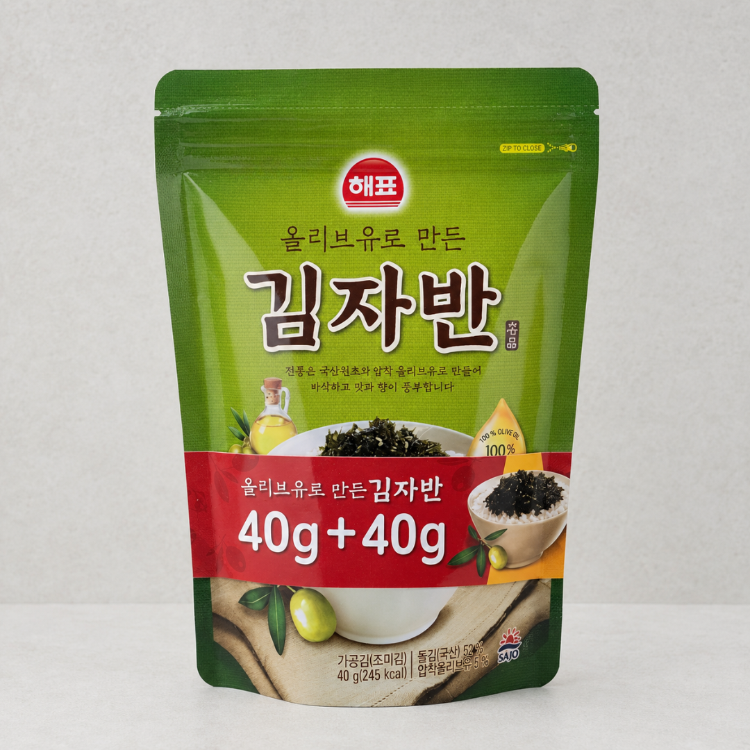 대림 올리브유 김자반 40G*2(DL Seasoned Laver Olive Oil 40G*2)