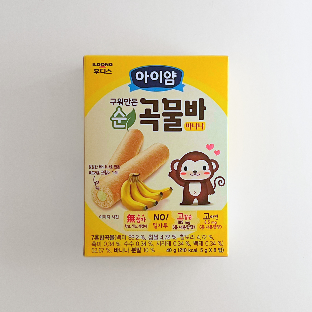 일동후디스 아나나 구워만든 순곡물바 바나나 40G(IDF 谷物棒香蕉 40G)