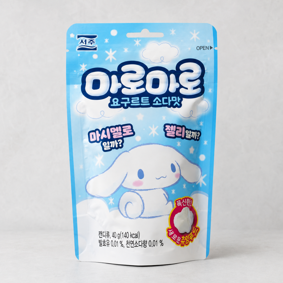 서주 산리오 마로마로 요구르트 소다맛젤리 40G(SJ SANRIO MAROMARO YOGURT SODA JELLY 40G)