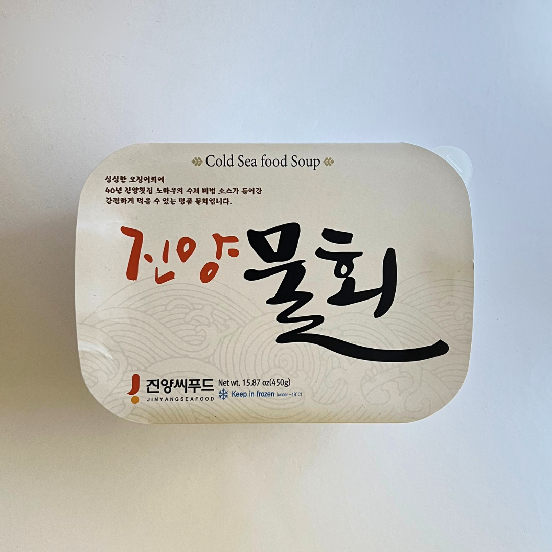 진양 오징어 물회 450G(JY鱿鱼汤450G)