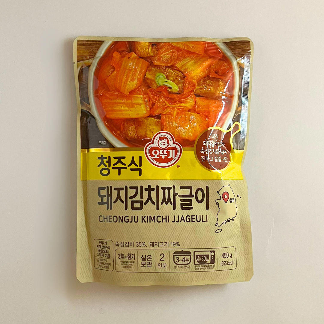 오뚜기 청주식 돼지김치짜글 Been 450G(OTG 清州泡菜 JJAGEULI 450G)