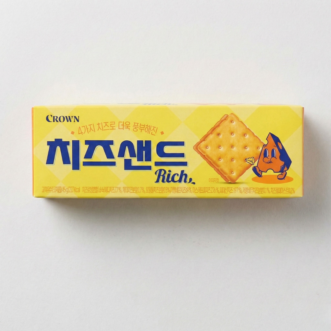 크라운 치즈샌드 45G(Crown Cheese Sand 45G)