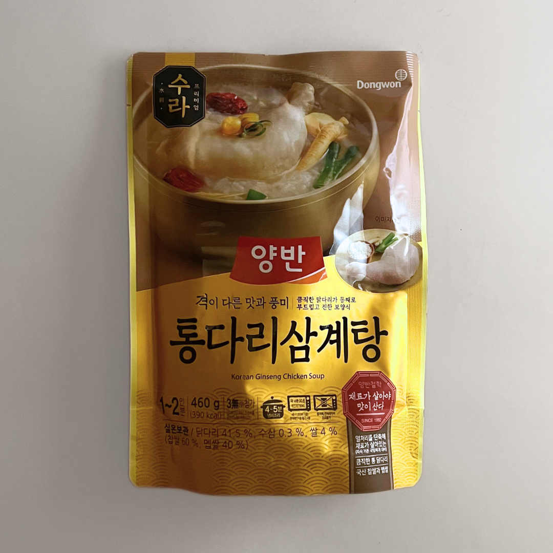 동원 양반 통다리 삼계탕 460G(DW Korean Ginseng Chicken Soup)