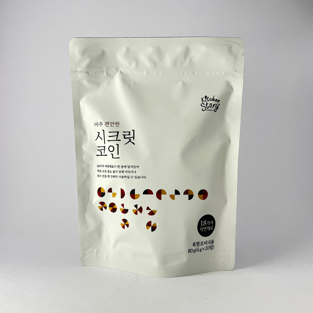키친스토리 아주편안한 시크릿코인 4G*20(KS 海鲜高汤 4G*20)