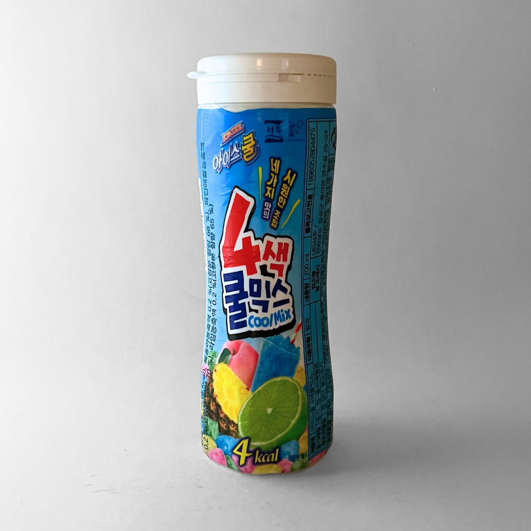 서주 아이스쿨 4색 쿨믹스 200ML(SJ ICE COOL MIXED FRUIT ICE 200ML)