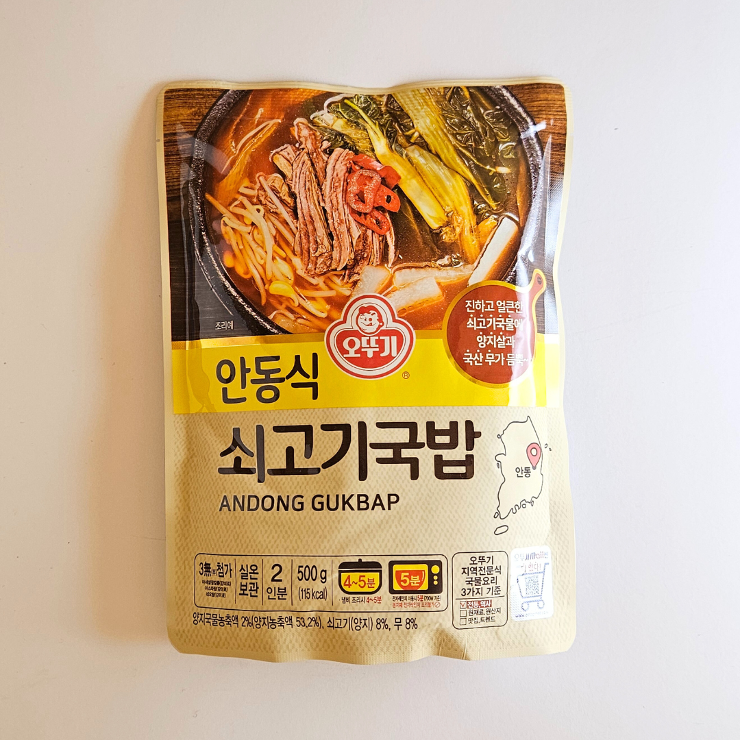 오뚜기 쇠고기국밥 안동식 500G(OTG安东牛肉汤500G)
