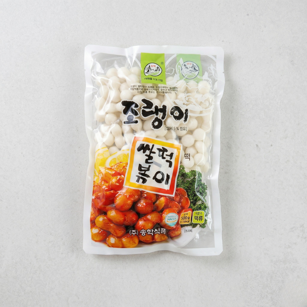송학 조랭이 쌀떡볶이떡 500G(SH Rice Cake Stick Joraengi 500G)