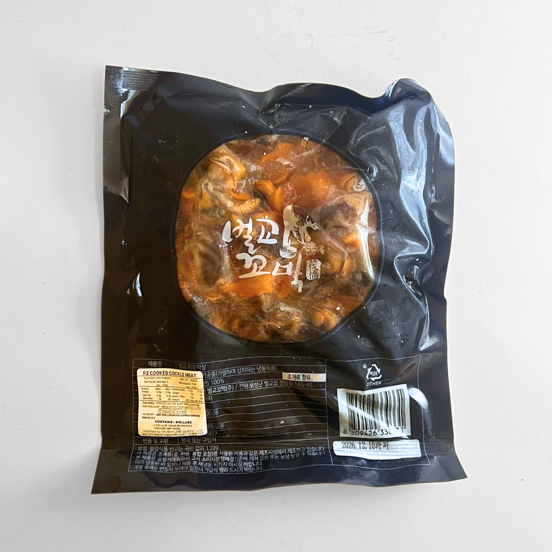 벌교 피꼬막 500g(BG 方舟贝壳 500g)