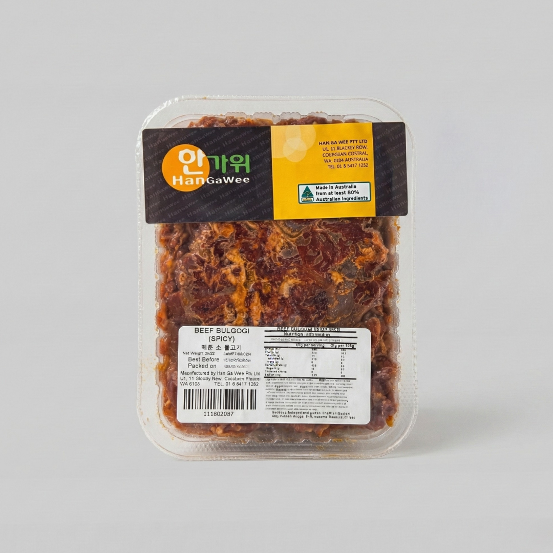 양념 매운소불고기 500g(Beef Bulgogi spicy 500g)
