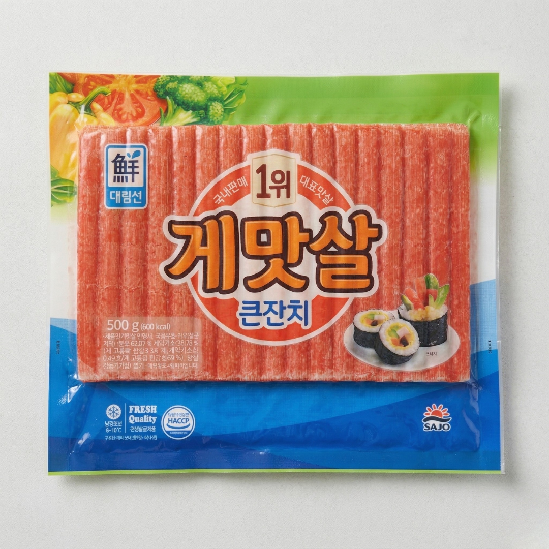대림 게맛살 500g(DR 蟹肉 500g)