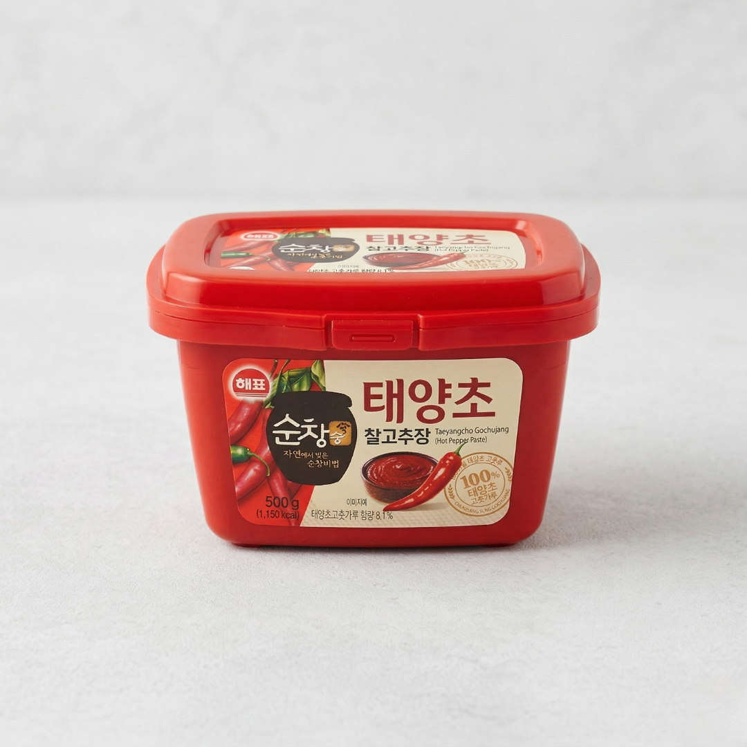해표 순창궁 태양초 찰고추장 500g(HP 辣椒酱 500g)
