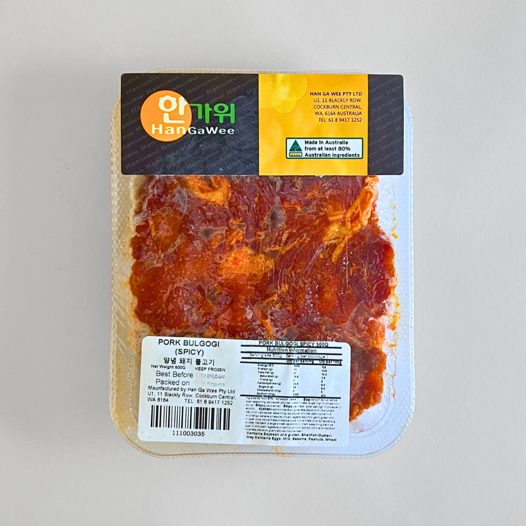 양념 돼지불고기 500g(猪肉烤肉辣500g)