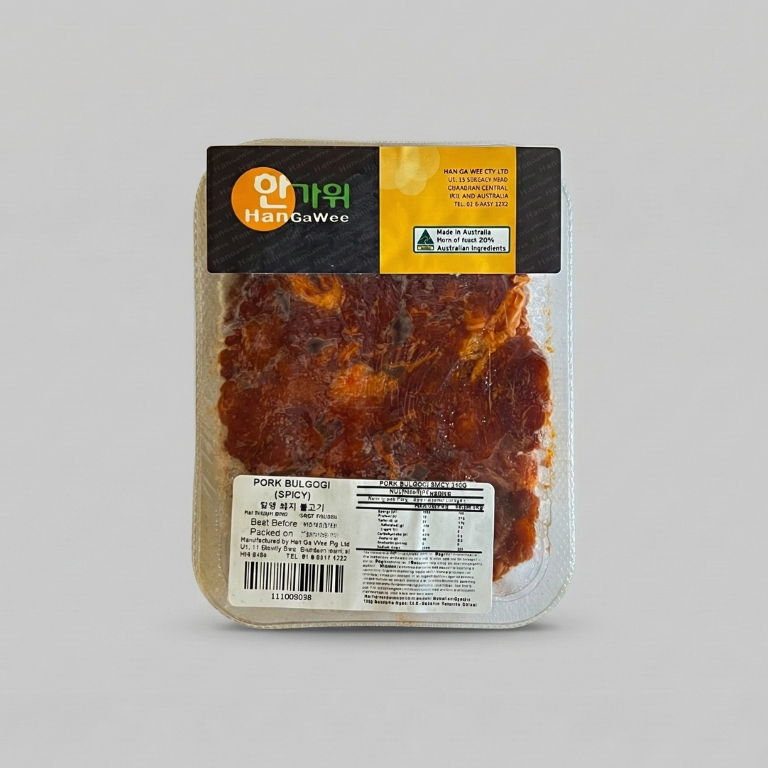양념 돼지불고기 500g(Pork Bulgogi Spicy 500g)