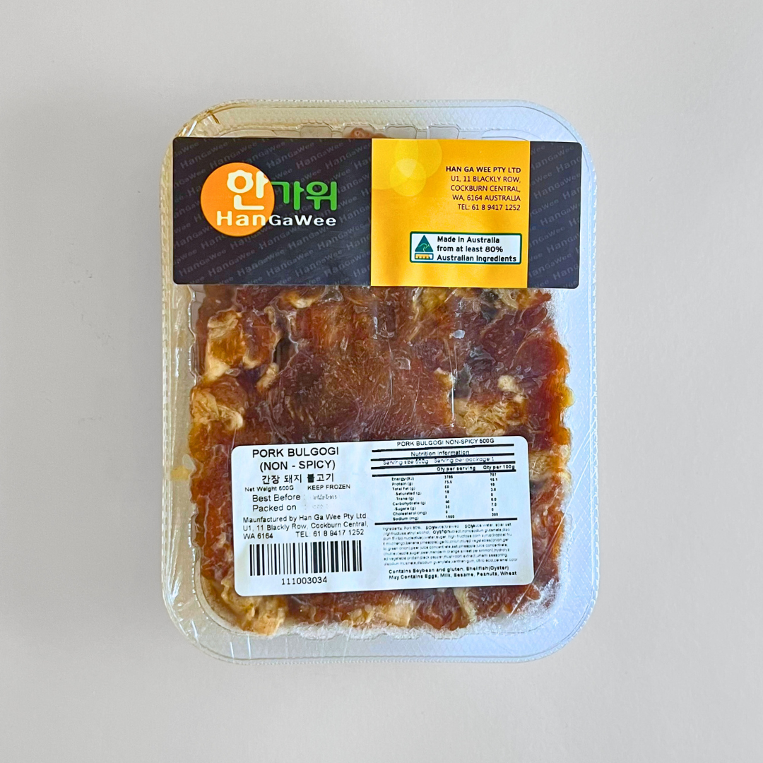 간장 돼지불고기 500g(烤肉不辣500g)