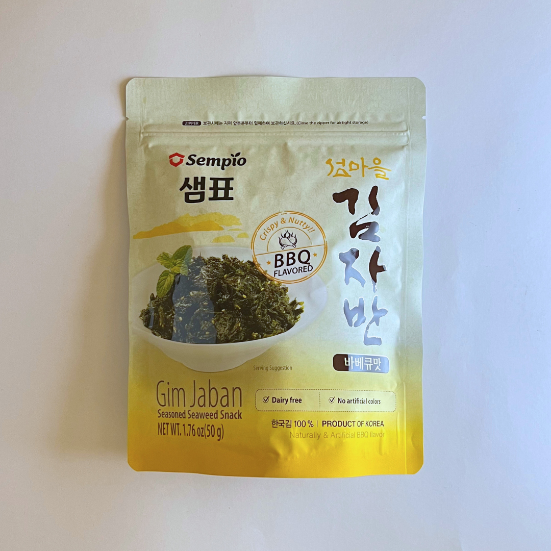 샘표 바삭바삭 김자반(바비큐) 50g(SP 脆皮海苔(烧烤) 50g)