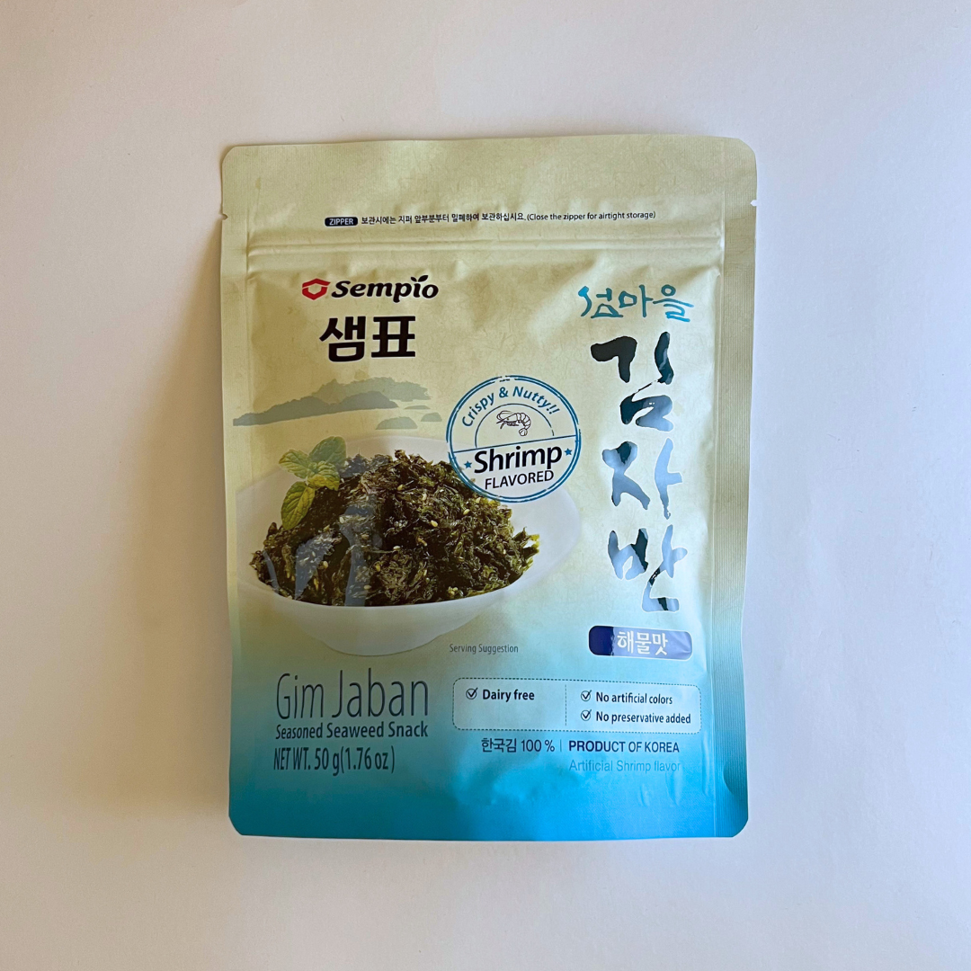 샘표 바삭바삭 김자반(해물맛) 50g(SP 脆皮海苔(虾) 50g)