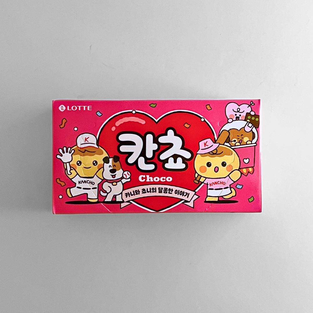 롯데칸쵸(초코) 54g(LT Kancho(巧克力) 54g) – HanGaWee