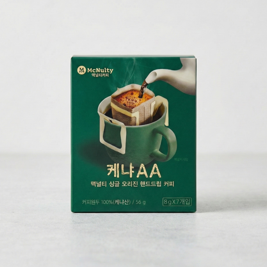 맥널티 드립커피 케냐 56G(8G*7)(MT HANDDRIP 肯尼亚 AA 56G(8G*7))