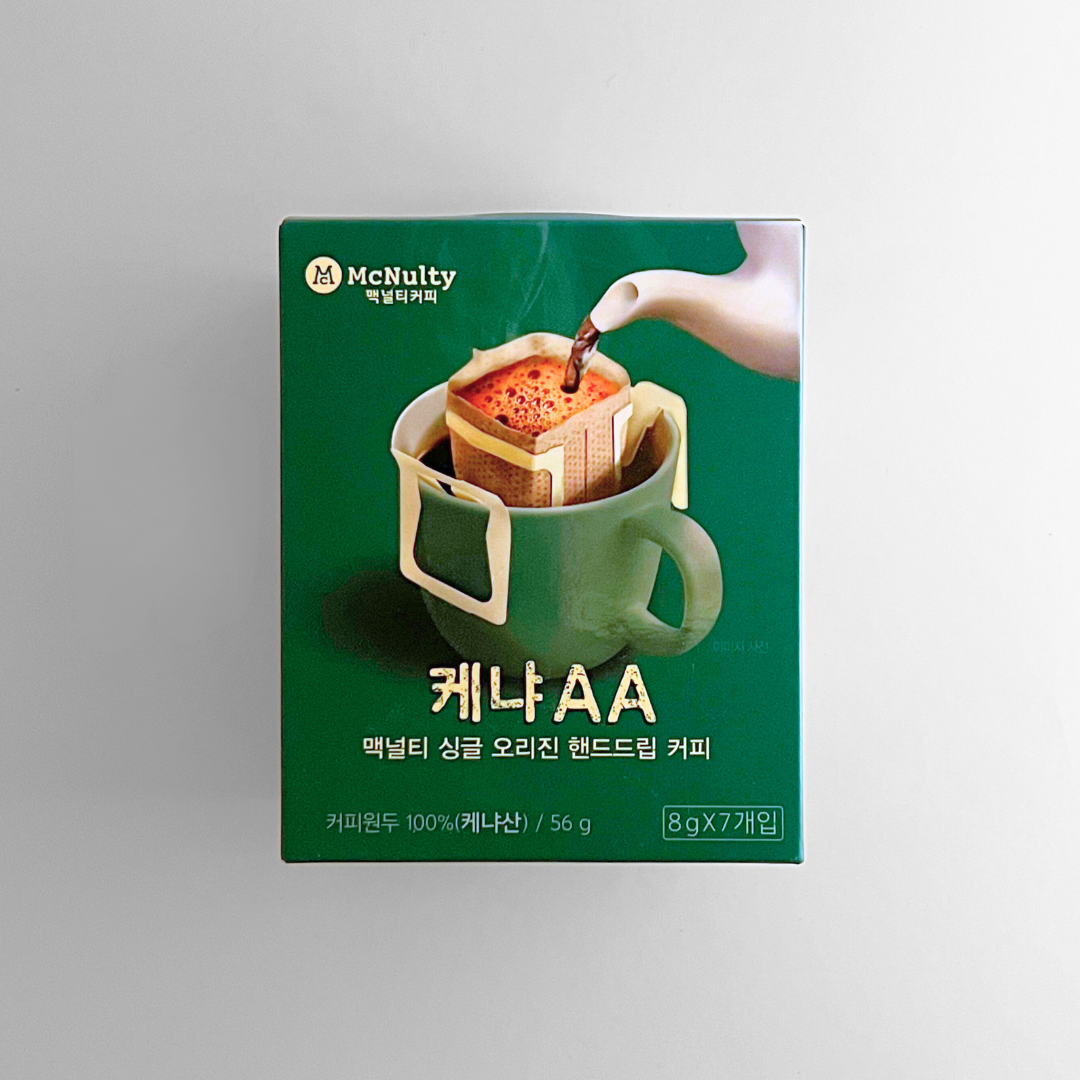맥널티 드립커피 케냐 56G(8G*7)(MT HANDDRIP 肯尼亚 AA 56G(8G*7))